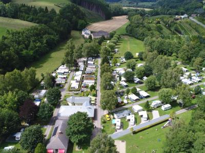 Camping Bleesbruck from above